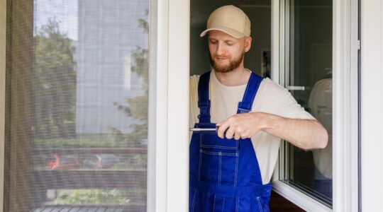 professionnel pour la pose de menuiseries